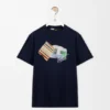 T-Shirt in lockerer Passform aus technischer Baumwolle T-Shirt in lockerer Passform aus technischer Baumwolle