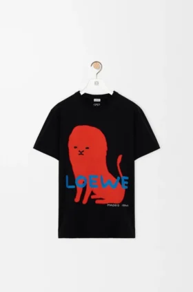 T-Shirt in regulärer Passform aus Baumwolle
