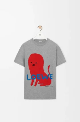 T-Shirt in regulärer Passform aus Baumwolle