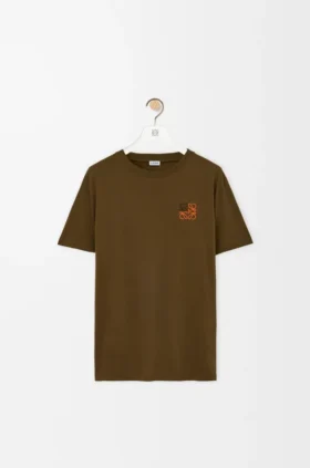 T-Shirt in regulärer Passform aus Baumwolle