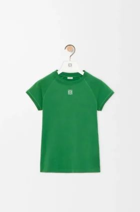 T-Shirt in schmaler Passform aus Baumwollmischung