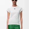 T-Shirt in schmaler Passform aus Baumwollmischung T-Shirt in schmaler Passform aus Baumwollmischung