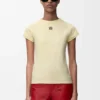 T-Shirt in schmaler Passform aus Baumwollmischung T-Shirt in schmaler Passform aus Baumwollmischung