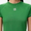T-Shirt in schmaler Passform aus Baumwollmischung T-Shirt in schmaler Passform aus Baumwollmischung