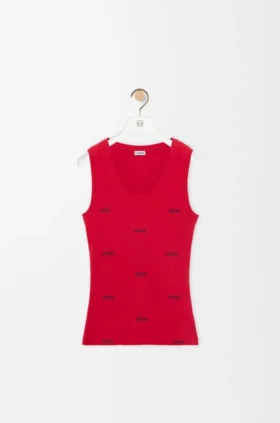 Tanktop aus Stretch-Baumwolle