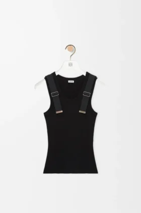 Tanktop aus Stretch-Baumwolle
