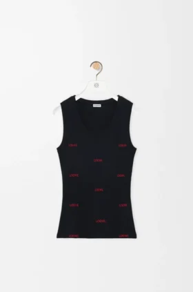 Tanktop aus Stretch-Baumwolle