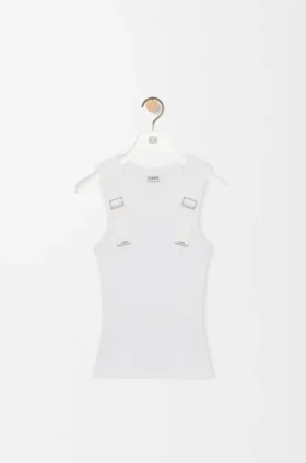 Tanktop aus Stretch-Baumwolle