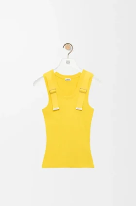 Tanktop aus Stretch-Baumwolle
