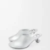 Toy-Mule aus laminiertem Lammleder Toy-Mule aus laminiertem Lammleder