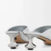 Toy-Mule aus laminiertem Lammleder Toy-Mule aus laminiertem Lammleder