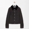 Trucker-Jacke aus Lammfell Trucker-Jacke aus Lammfell