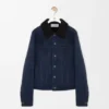 Trucker-Jacke aus Lammfell Trucker-Jacke aus Lammfell