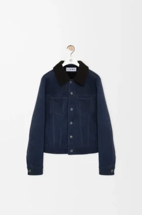 Trucker-Jacke aus Lammfell