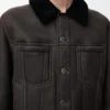 Trucker-Jacke aus Lammfell Trucker-Jacke aus Lammfell