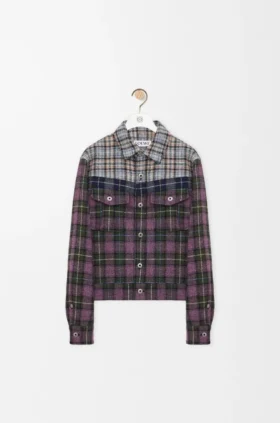 Trucker-Jacke aus Wolle
