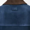 Trucker-Jacke aus Ziegenveloursleder Trucker-Jacke aus Ziegenveloursleder