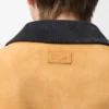Trucker-Jacke aus Ziegenveloursleder Trucker-Jacke aus Ziegenveloursleder