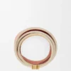 Twist-Doppelarmband aus Kalbsleder