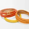 Twist-Doppelarmband aus Kalbsleder