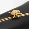 Twisted Minaudière aus Nappa-Lammleder