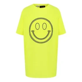 Unisex mit Smiley-Print Gelb S616341X65-8147