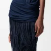 Verziertes Kleid aus Viskose Verziertes Kleid aus Viskose