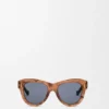 Vintage-Sonnenbrille im Screen-Stil