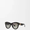 Vintage-Sonnenbrille im Screen-Stil