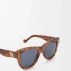 Vintage-Sonnenbrille im Screen-Stil
