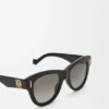 Vintage-Sonnenbrille im Screen-Stil