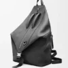 Wandelbarer Rucksack aus klassischem Kalbsleder Wandelbarer Rucksack aus klassischem Kalbsleder