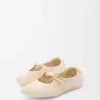 Weiche Ballerinas mit Pebble-Muster aus Nappa-Lammleder Weiche Ballerinas mit Pebble-Muster aus Nappa-Lammleder