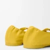 Weiche Ballerinas mit Pebble-Muster aus Nappa-Lammleder Weiche Ballerinas mit Pebble-Muster aus Nappa-Lammleder
