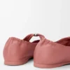 Weiche Ballerinas mit Pebble-Muster aus Nappa-Lammleder Weiche Ballerinas mit Pebble-Muster aus Nappa-Lammleder