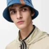 Wendbarer Bucket-Hut aus Denim Wendbarer Bucket-Hut aus Denim