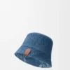 Wendbarer Bucket-Hut aus Denim Wendbarer Bucket-Hut aus Denim