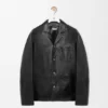 Workwear-Jacke aus Nappa-Lammleder Workwear-Jacke aus Nappa-Lammleder