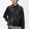 Workwear-Jacke aus Nappa-Lammleder Workwear-Jacke aus Nappa-Lammleder