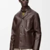 Workwear-Jacke aus Nappa-Lammleder Workwear-Jacke aus Nappa-Lammleder