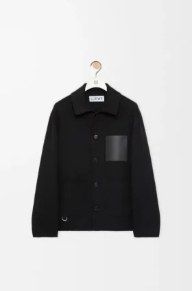 Workwear-Jacke aus Wolle und Kaschmir