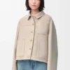 Workwear-Jacke aus Wolle und Kaschmir Workwear-Jacke aus Wolle und Kaschmir