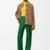 Workwear-Jacke aus Ziegenveloursleder Workwear-Jacke aus Ziegenveloursleder
