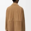 Workwear-Jacke aus Ziegenveloursleder Workwear-Jacke aus Ziegenveloursleder