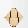 XL Puzzle Fold Tote aus Raffia XL Puzzle Fold Tote aus Raffia