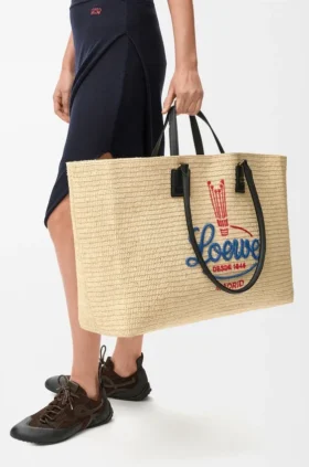 XL Verano Tote Bags aus Raffia