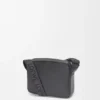 XS Military Messenger Bag aus geschmeidigem, glattem Kalbsleder und Jacquard XS Military Messenger Bag aus geschmeidigem, glattem Kalbsleder und Jacquard