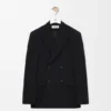 Zweireihige Jacke aus Wolle Zweireihige Jacke aus Wolle